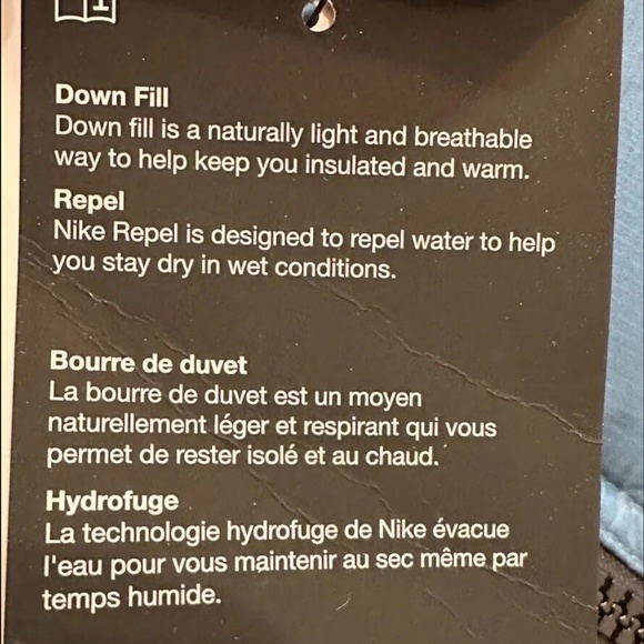 Nike Sportswear Therma-Fit Repel Loose Fit Down Fill Jacket Rift Blue Men XL - Picture 2 of 10